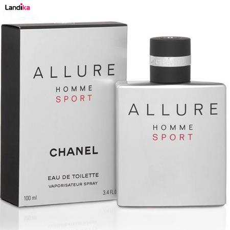 ادو تویلت مردانه شانل مدل Allure Homme Sport حجم 100 میلی لیتر