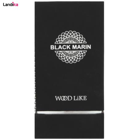 ادو پرفیوم مردانه وود لایک مدل Black Marin حجم 60 میلی لیتر