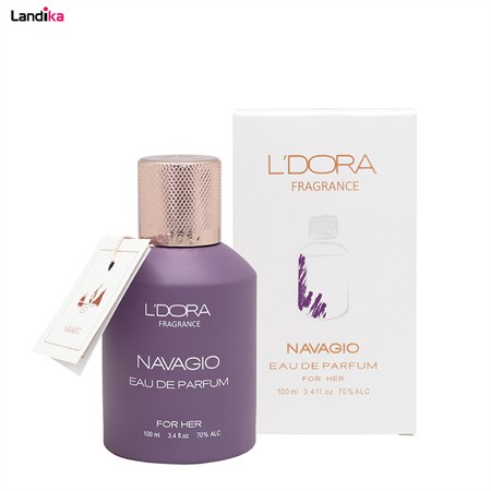 ادوپرفیوم زنانه مدل NAVAGIO لدورا فرگرنس 100 میلی‌لیتر