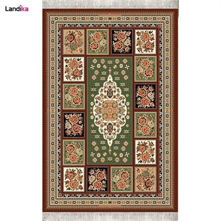 گلیم فرش ماشینی کاشان طرح عرفان