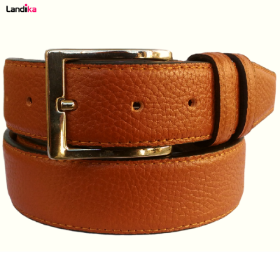 کمربند چرم طبیعی دور دوخت مدل BL10