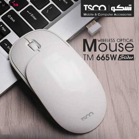 ماوس بی سیم تسکو مدل TM 665W کشویی
