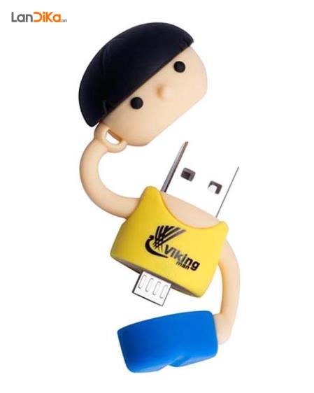 فلش 8 گیگ OTG عروسکی USB3 ویکینگ من VM108Y